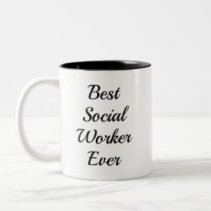 Meilleur Travailleur Social Mug Cadeau d'Appréciat