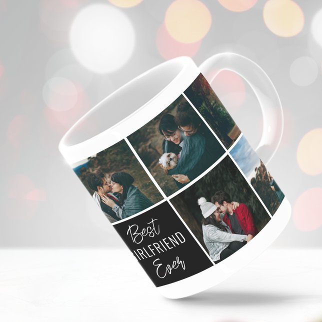 Meilleure amie Jamais Personnalisée Photo Café Mug (Créateur téléchargé)