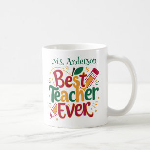 Meilleure appréciation de l'enseignant Mug cadeau