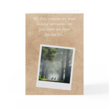 Meilleure Carte d'Aventure d'Amitié Garçons Vélo A