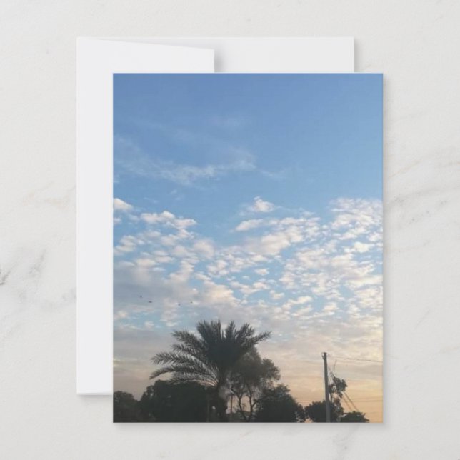 Meilleure carte de vacances à plat (Devant)