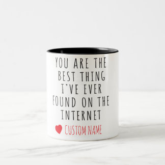 Meilleure Chose Trouvée En Ligne – Mug Nom Personn