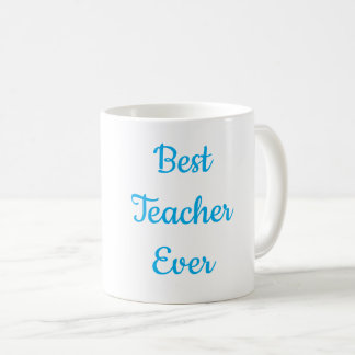 Meilleure Enseignante Mug à Café 