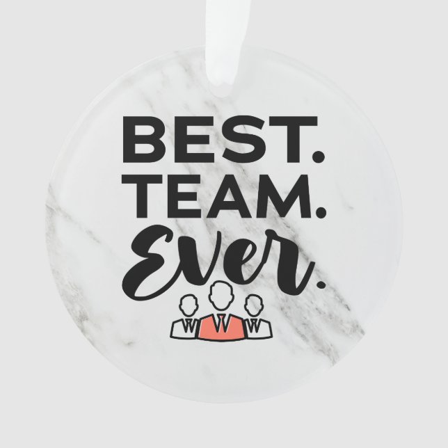 Meilleure équipe jamais, Cadeaux d'équipe pour les (devant)