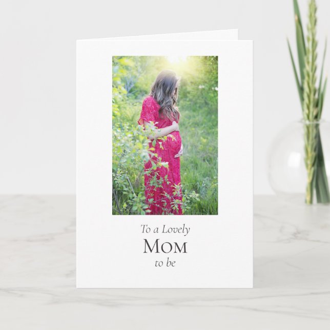 Meilleure future maman de tous les temps ! Carte (Devant)
