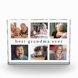 Meilleure grand-mère   Bloc photo Collage moderne