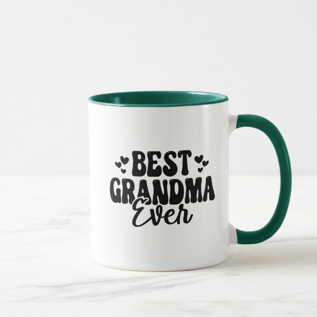 Meilleure grand-mère jamais Mug (Droite)