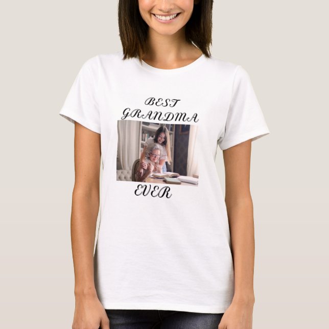 "Meilleure grand-mère jamais : T-shirt femme (Devant)