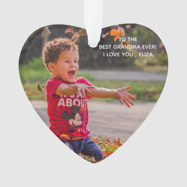 Meilleure grand-mère Joyeux grands-parents de Noël (devant)