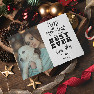 Meilleure maman de chien jamais   Carte de vacance