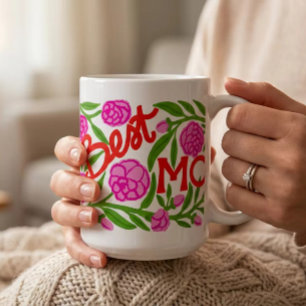 Meilleure Maman de Tous les Temps Mug de la Fête d