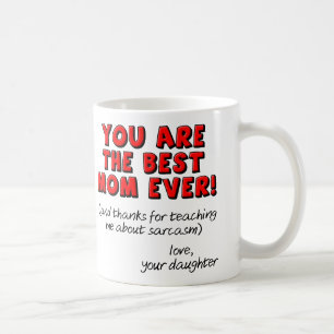 Meilleure Maman du Monde Mug Cadeau Drôle et Sarca