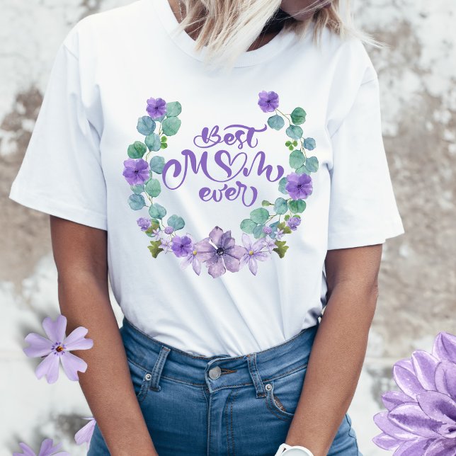 Meilleure Maman Ever Fête des mères T-shirt cadeau (Créateur téléchargé)