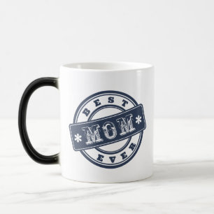 Meilleure maman jamais en caoutchouc Timbre Mug po