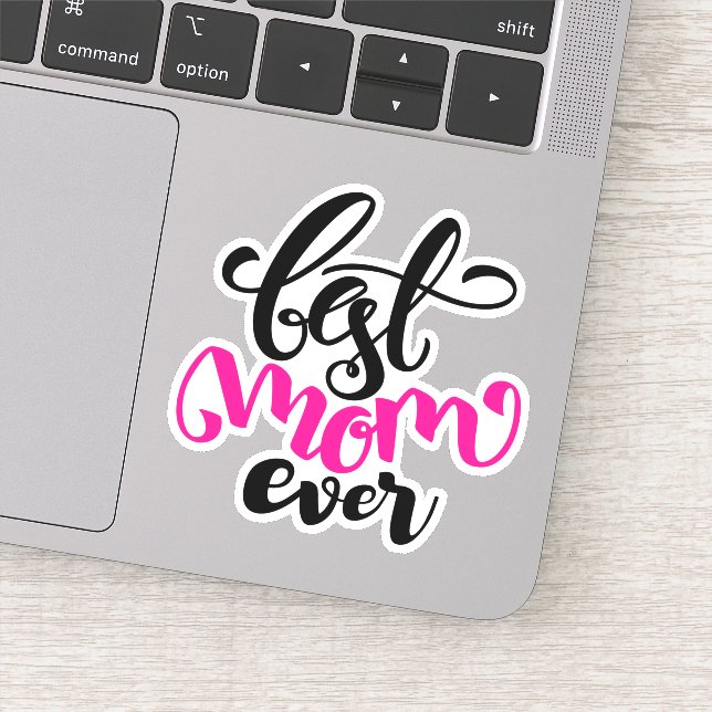 Meilleure maman jamais | HAPPY MÈRE'S DAY Sticker (Détail)