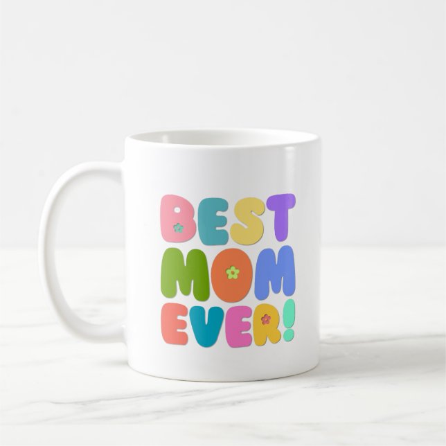 Meilleure maman jamais Mug (Gauche)