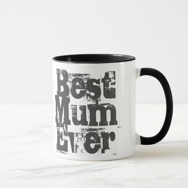 Meilleure maman jamais - Mug de café à deux tons (Droite)