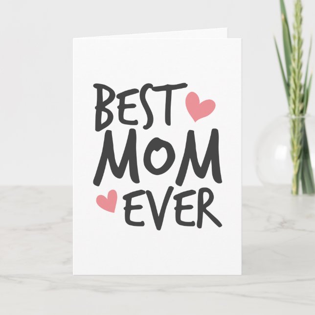 Meilleure Maman Jour des Mères | Carte de vœux (Devant)
