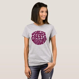 Meilleure Mamie du Monde - T-shirt pour grand-mère
