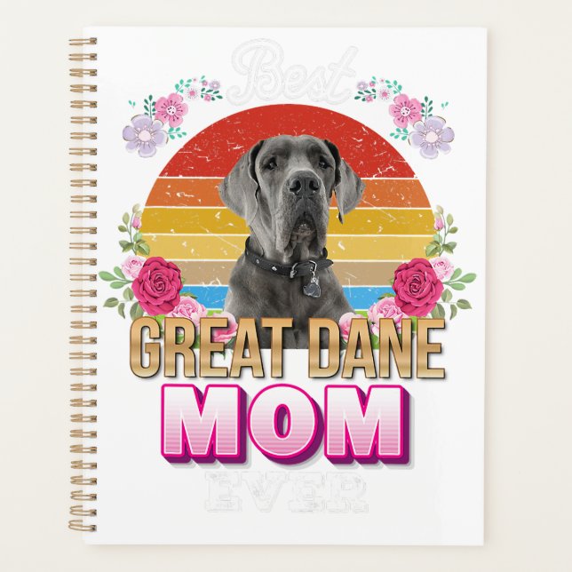 meilleure mère de chien jamais grand dane amant fl (Devant)