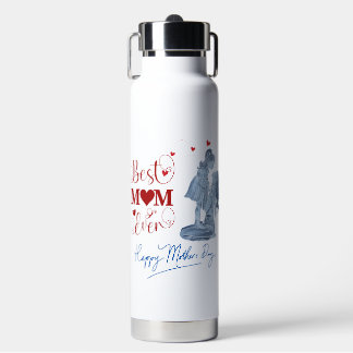 Meilleure mère jamais bouteille d'eau