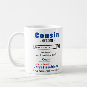 Meilleure Mug de cousine sur mesure