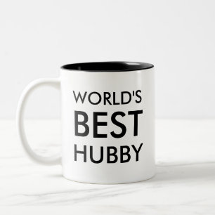 Meilleure Mug Hubby du monde   Cadeau de la Saint 