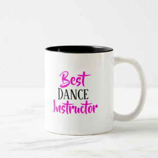 Meilleure tasse d'instructeur de danse
