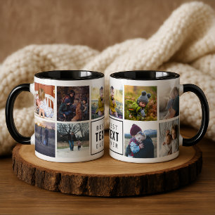 Meilleure "Votre texte ici" Mug photo personnalisé