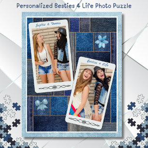 Meilleures Amies Pour La Vie Puzzle Photo de Télép