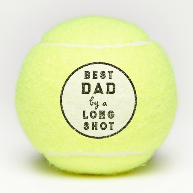Meilleures balles de tennis cadeau papa (Devant)