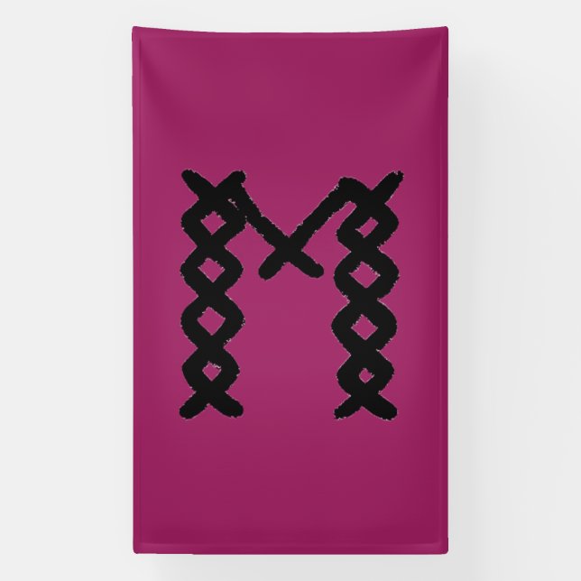 Meilleures Bannières Extérieures. Grandes. Noires. (Verticale)