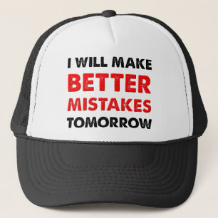 Meilleures Erreurs Demain Chapeau Drôle Casquette 