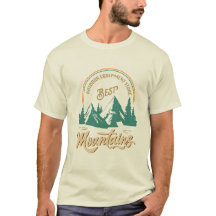 Meilleures Montagnes Équipement extérieur T-shirt 