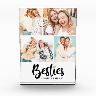 Meilleurs amis Besties Photo Collage Bloc