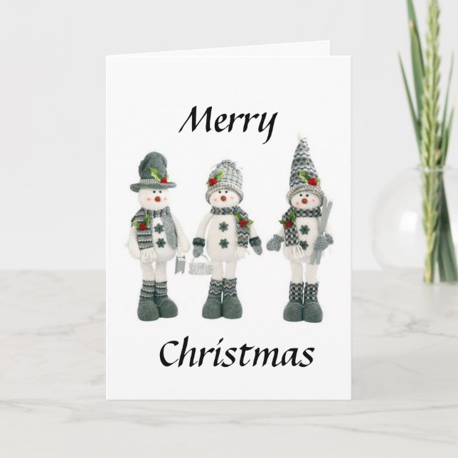 MEILLEURS AMIS ET SOUVENIRS CARTE SPÉCIALE DE NOËL (Devant)