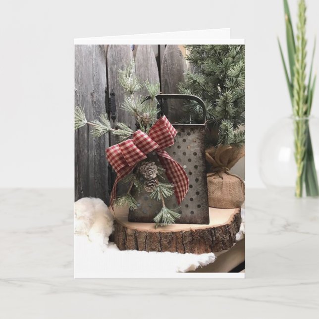 MEILLEURS AMIS ET SOUVENIRS CARTE SPÉCIALE DE NOËL (Devant)