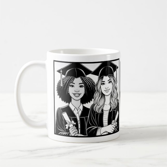 Meilleurs Amis Graduation Mug 2024 (Gauche)