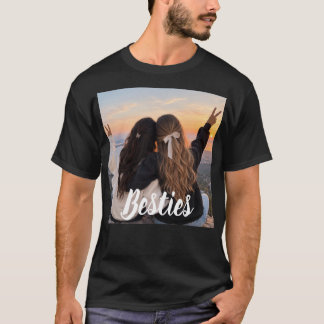 Meilleurs Amis Pour Toujours Photo T-Shirt