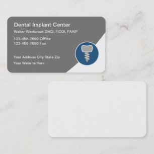 Meilleurs Cartes de visite de services pour implan