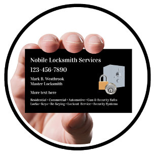 Meilleurs Cartes de visite Locksmith