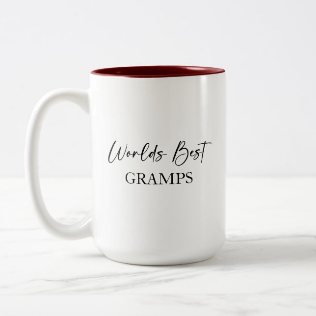 Meilleurs groupes et Mug personnalisé le plus aimé (Gauche)