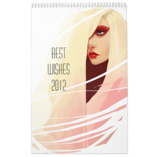 Meilleurs voeux calendrier 2012