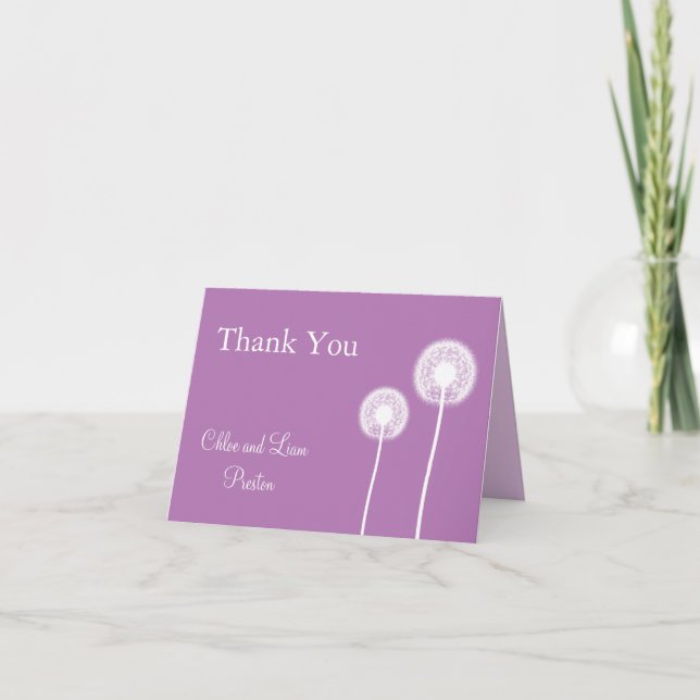 Meilleurs voeux ! Carte de remerciements mariage ( (Devant)