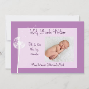 Meilleurs voeux ! ! ! Faire-part de naissance 1 (v