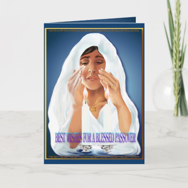 Meilleurs Voeux Pour Carte Pâque (Devant)