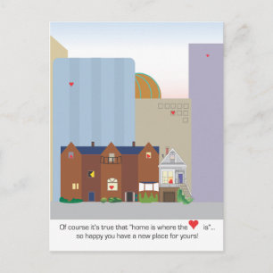 Meilleurs voeux pour la carte postale de l'habitan