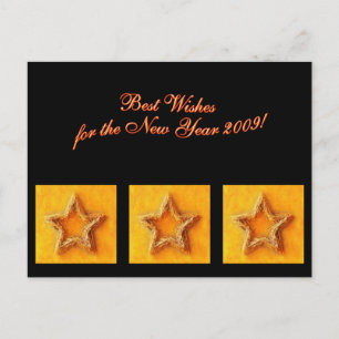 Meilleurs voeux pour le Nouvel An 2009 - Carte pos