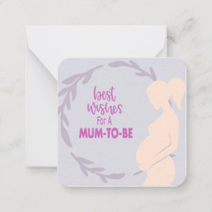 Meilleurs voeux pour une carte de note pour la mam