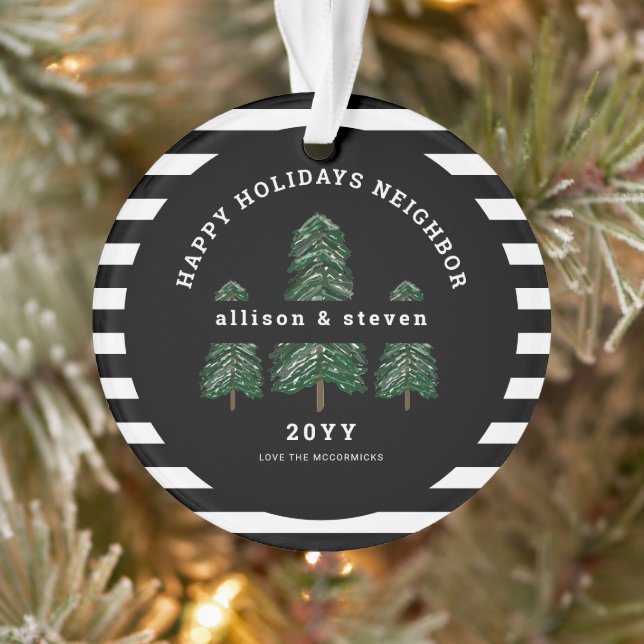 Meilleurs Voisins Jamais Élégant Pins Arbres Noël (Arbre)